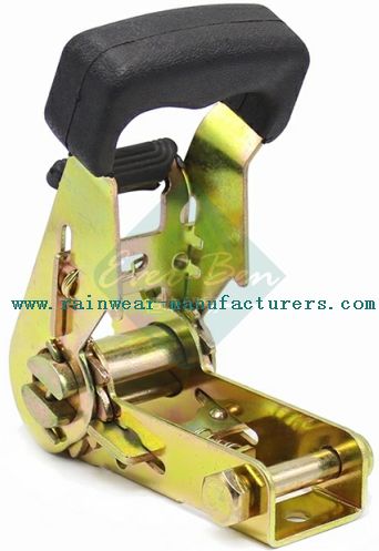 Ratchet metal strap buckles